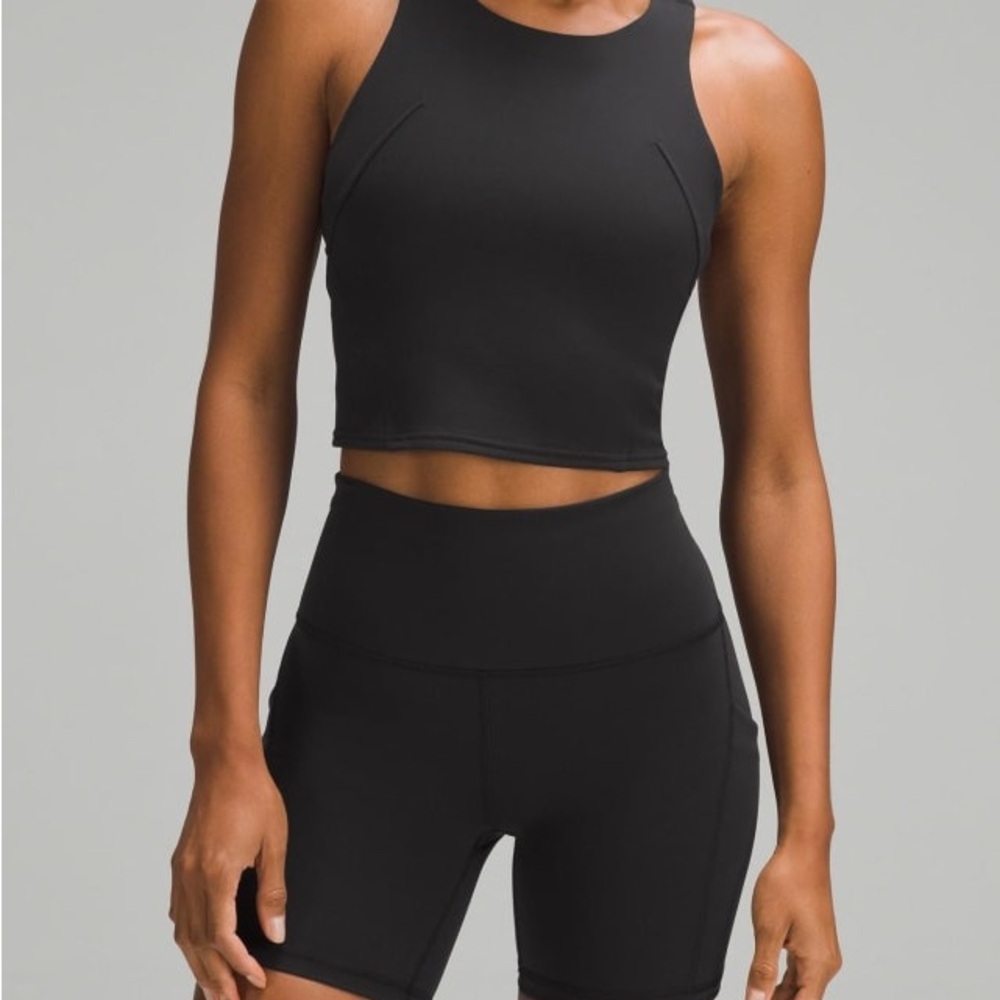 lululemon athletica Sleek Black Sports Bra